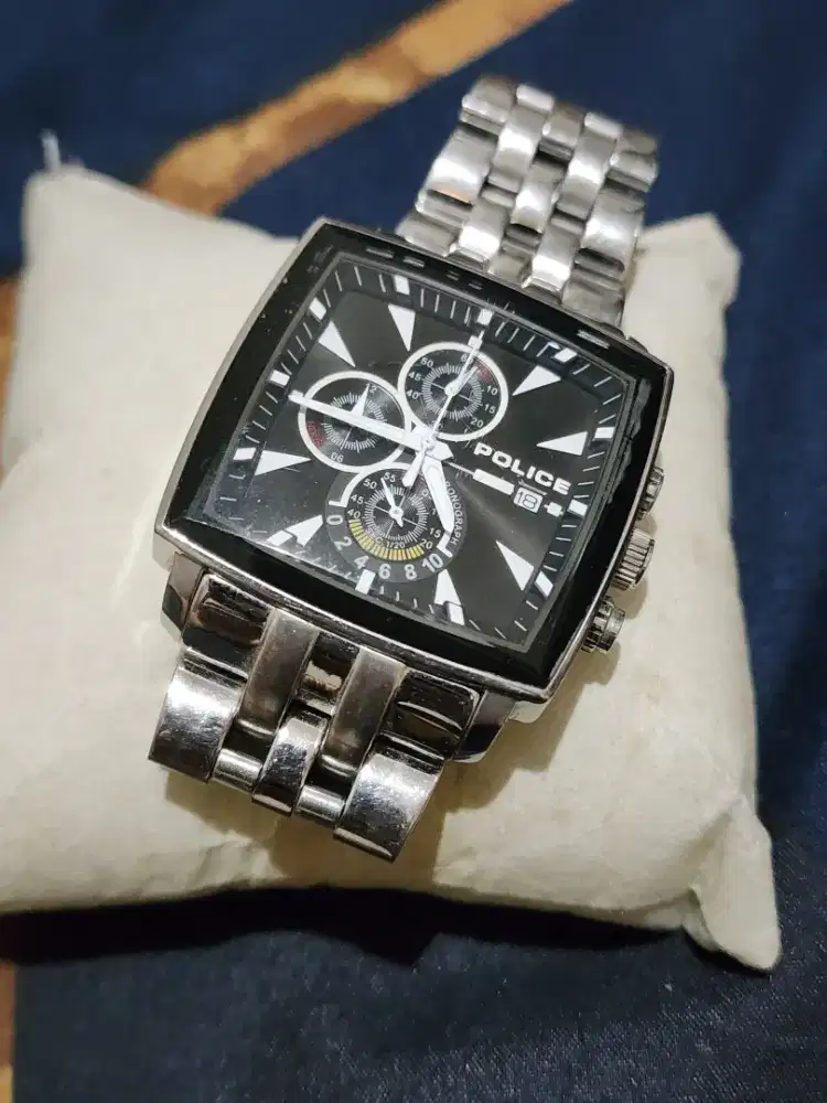Jam tangan POLICE solid steel