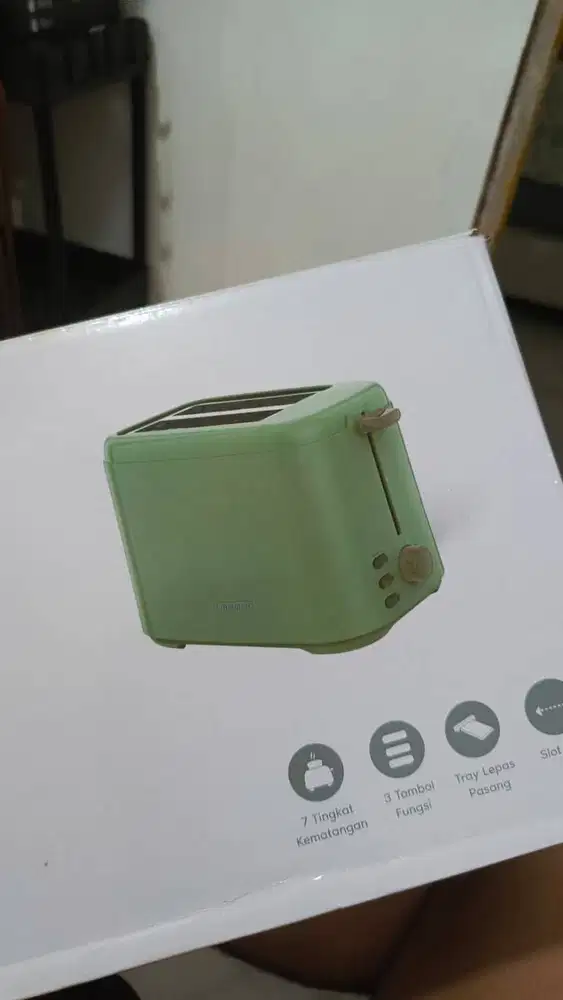 NEGO Memoo Toaster Roti  2 SLICE 800 WATT