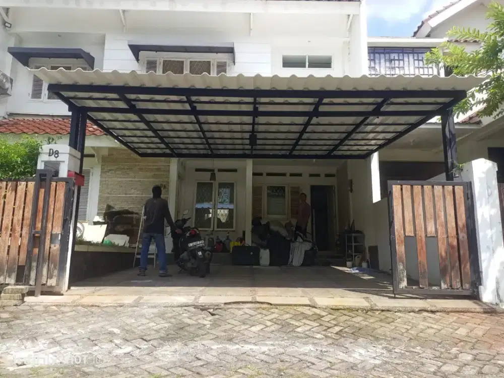 Kanopi baja ringan alderon dobel