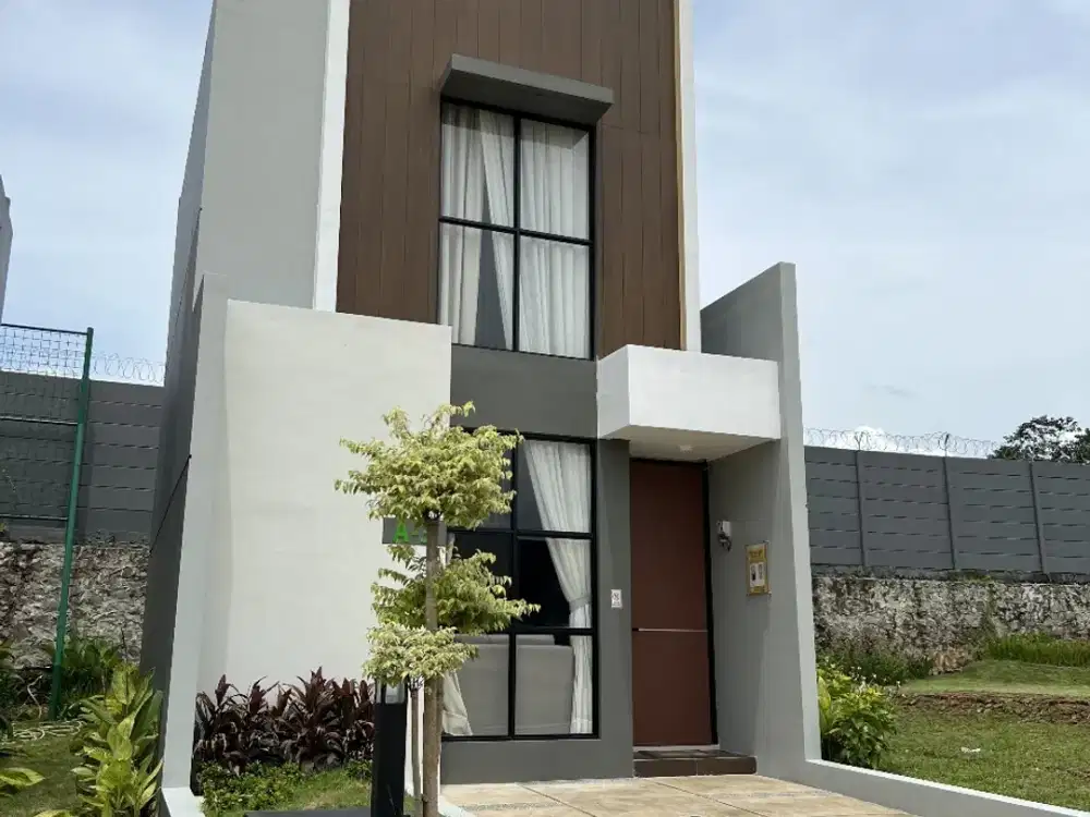 Rumah Full Furnished Ready Siap Huni Strategis Nempel BSD dekat Stasiun KRL Cisauk