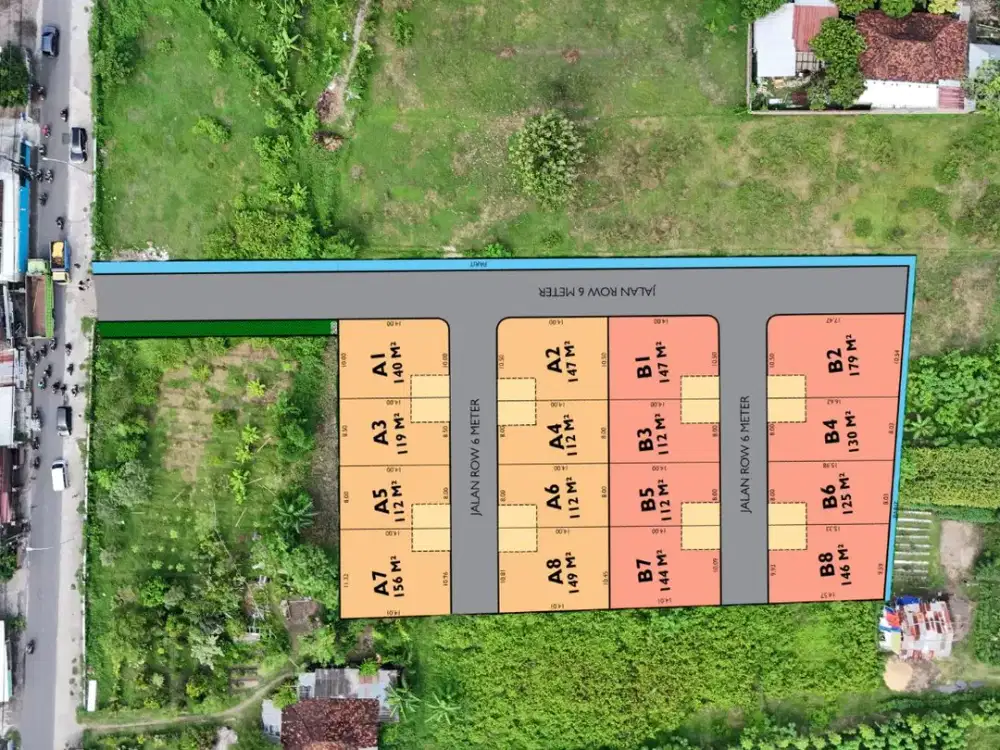 Tanah Jogja Area Banguntapan 5 Menit Terminal Giwangan Free Desain Rumah