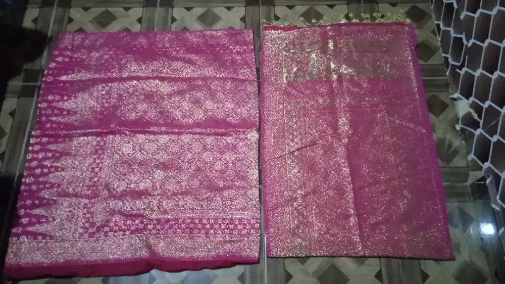 Songket tenun asli palembang