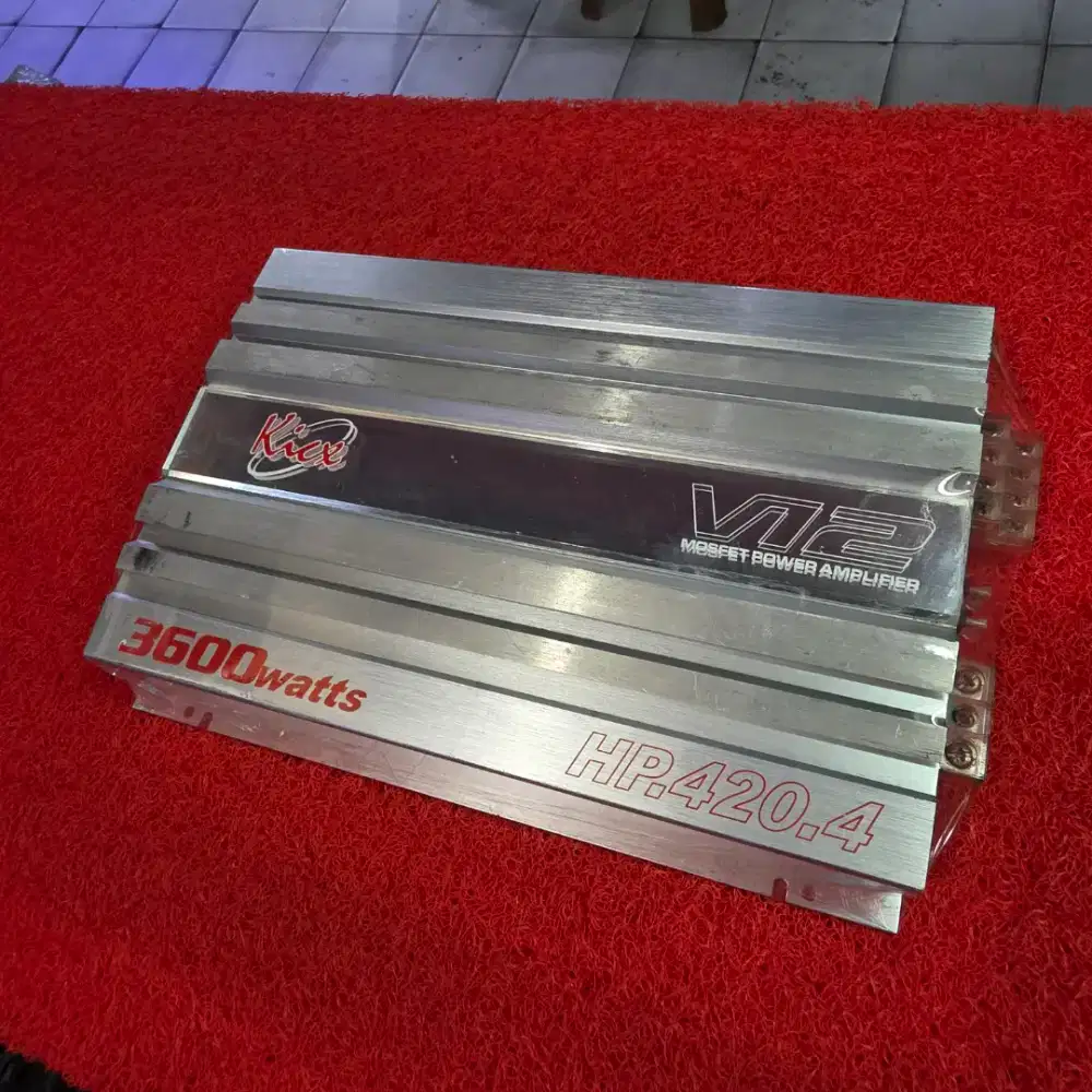 Power Kicx HP.420.4 V12 Power Kicx 4 Channel copotan