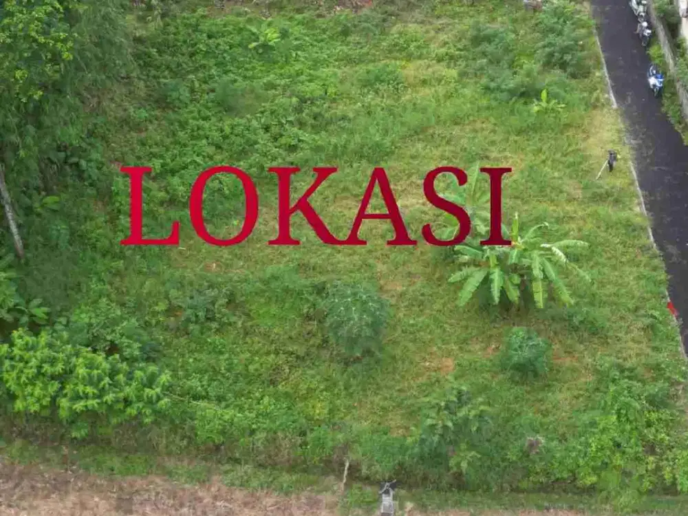dijual tanah komersil view sawah lokasi sudimara tabanan