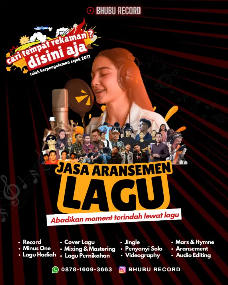 Rekaman musik cibubur