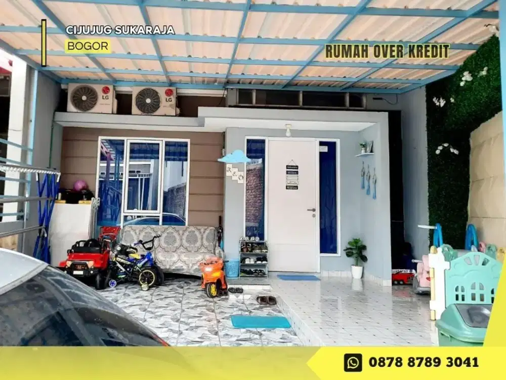 Jual Rumah Over Kredit dkt Tol 98JT di Graha Laras Sentul Bogor