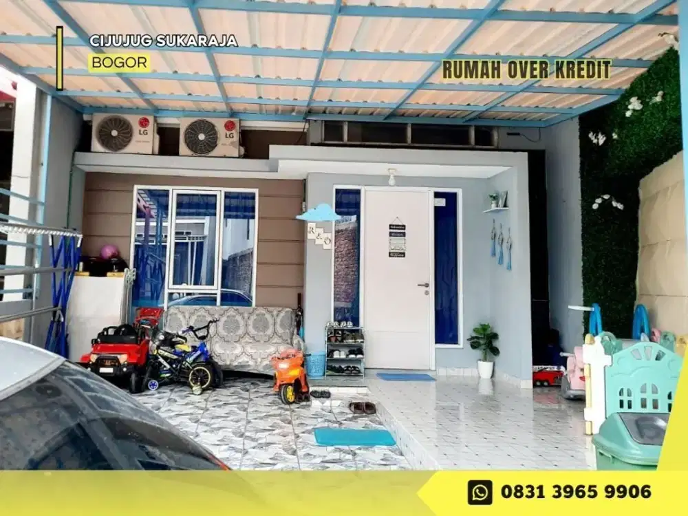 Jual Over Kredit Rmh 98JT dkt Pemda Cibinong di Graha Laras Sentul Bogor