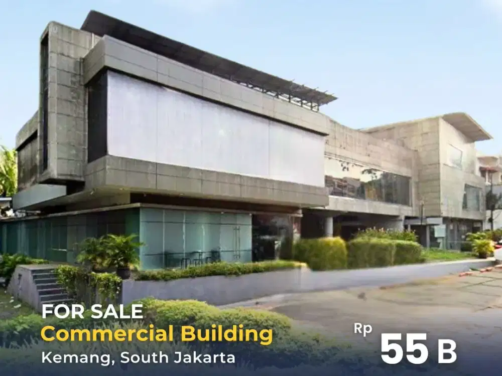 Gedung lt 1521m Kemang Hoek Ex Showroom Pinggir Jalan Utama, SHM