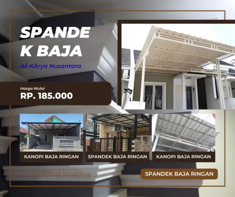 Jasa Pasang Spandek Baja Ringan Murah