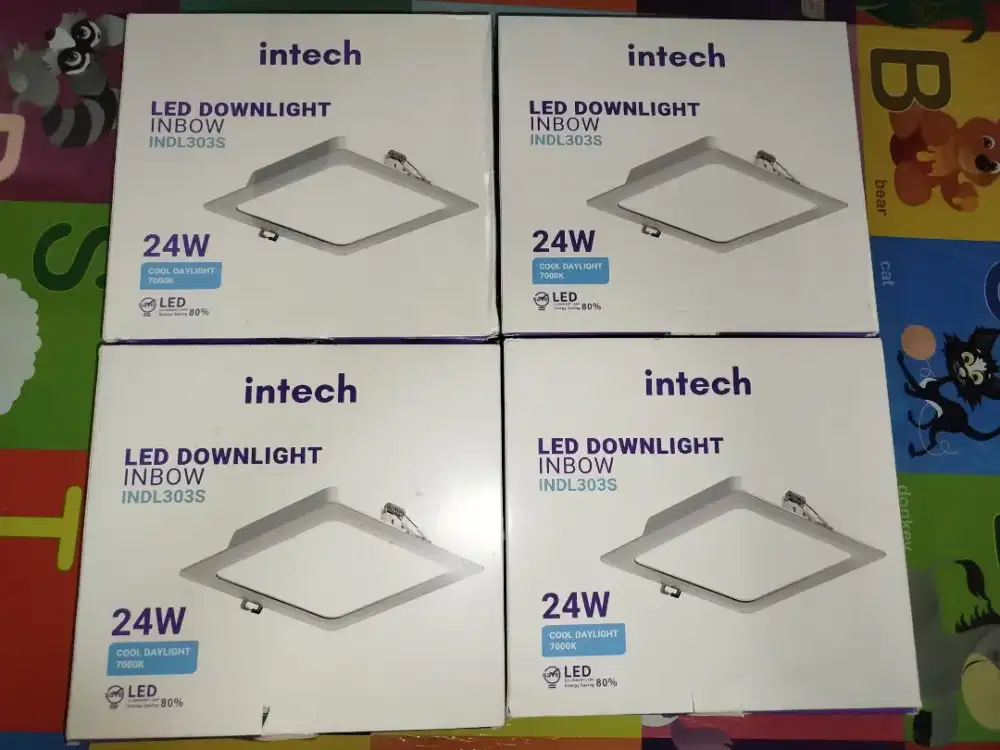Lampu LED Downlight Inbow 24W INTECH Cool Daylight 7000K