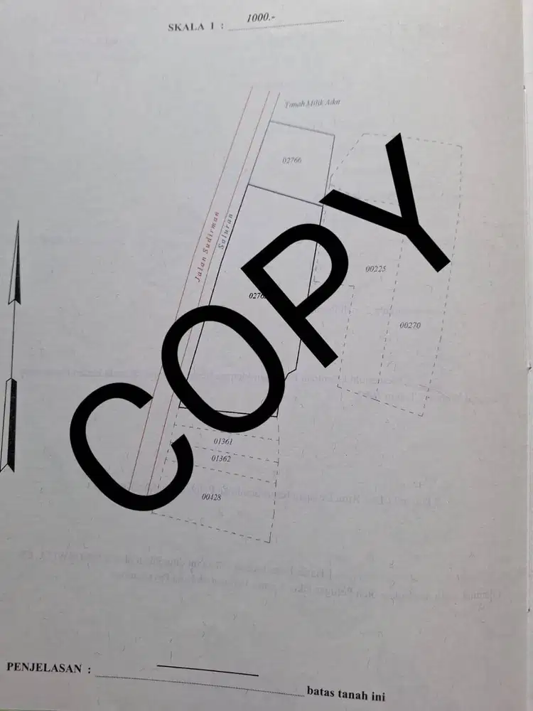 Jual Tanah/Sawah di Tanjung Anau, Payakumbuh Utara.