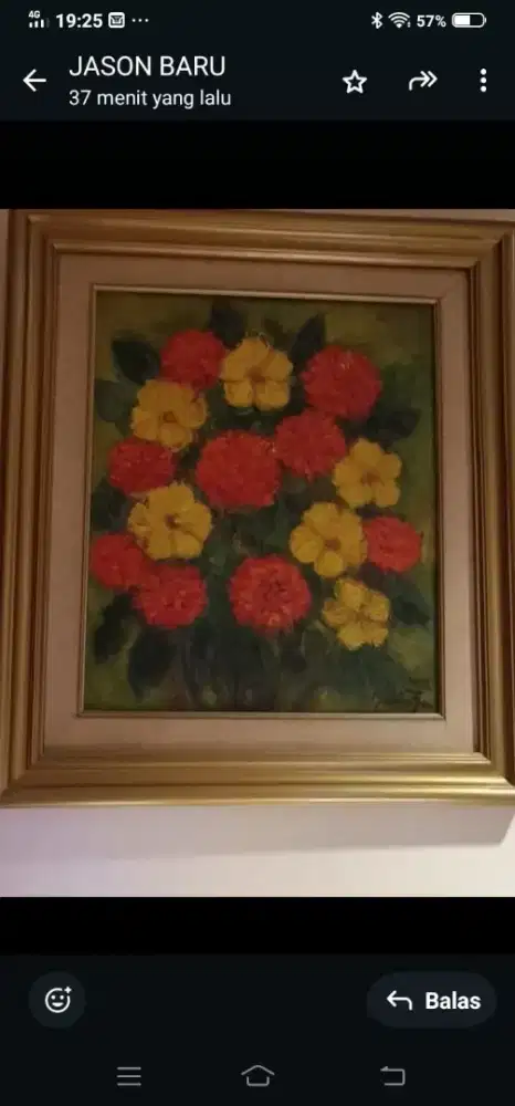 Jual cepat lukisan karya ternama Maria Tjui harga nego sampai deal