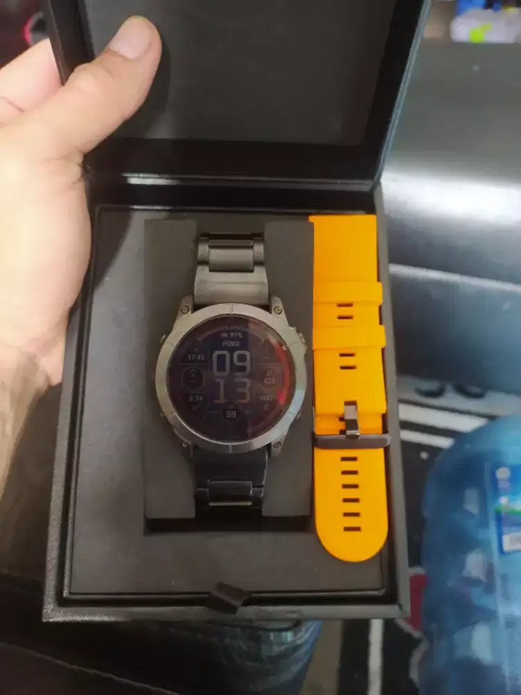 Garmin fenix 7x shapire solar mulus 98 persen