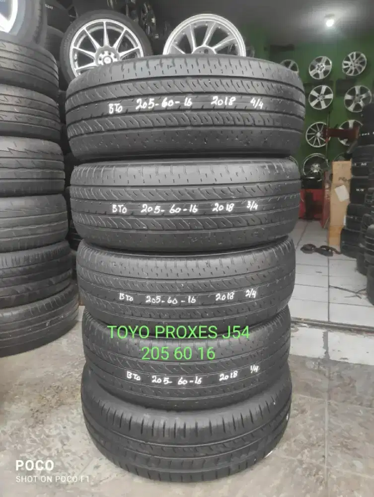4 pcs ban second TOYO PROXES J54 205_60_16 (2018)