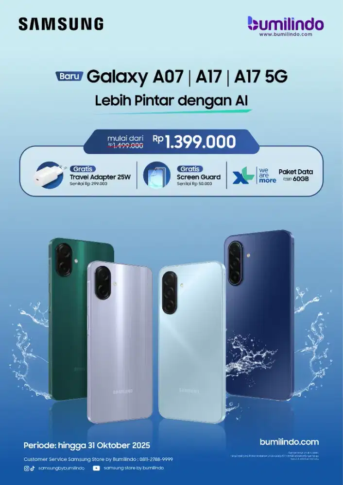 Samsung Galaxy A07, A17 & A175G