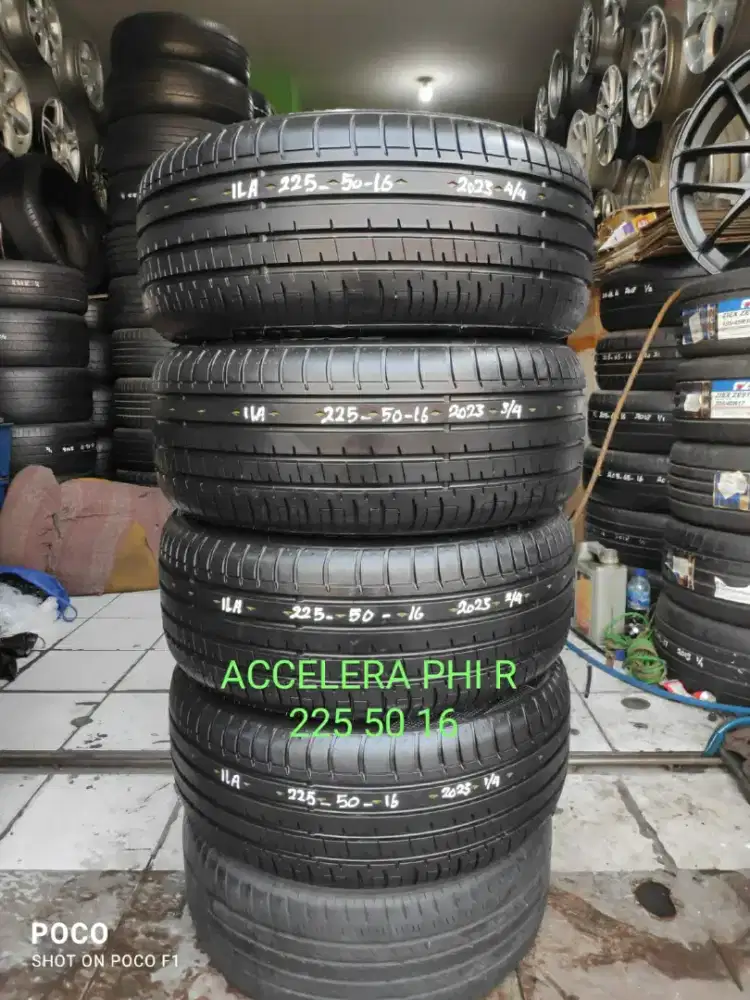 4 pcs ban second ACCELERA PHIR 225_50_16 (2023)