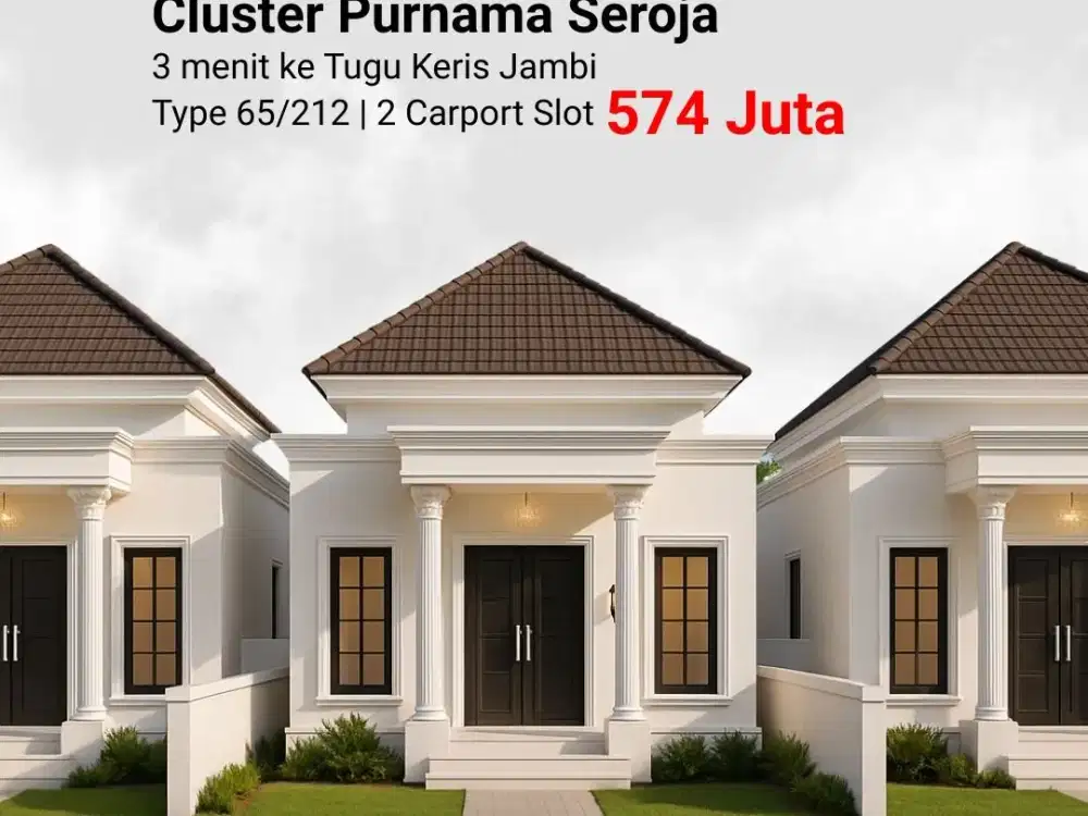 Jual Cepat Rumah Siap Bangun Kota Baru