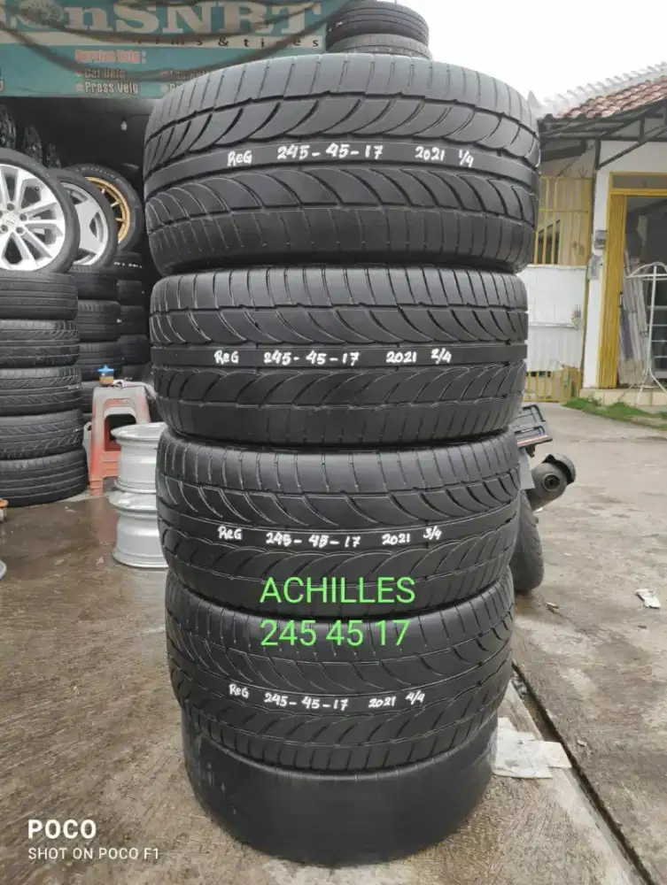4 pcs ban second ACHILLES ATR SPORT 245_45_17 (2021)