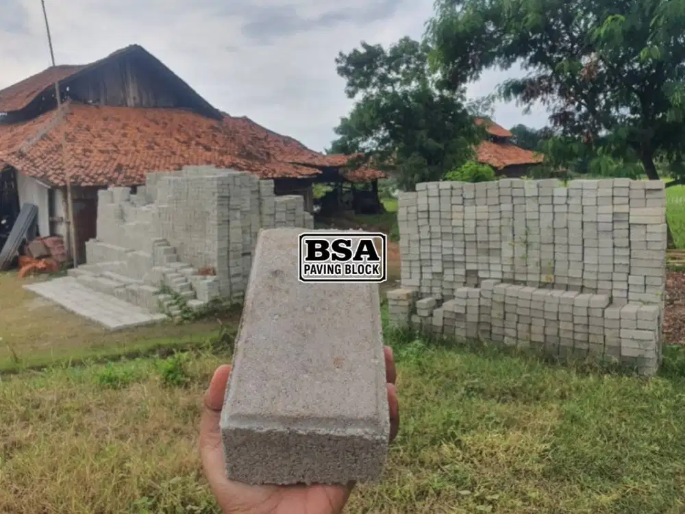 Paving Blok Press HIDROLIK K300 Paping Blok Tru Pave Bata Hexagon Segi