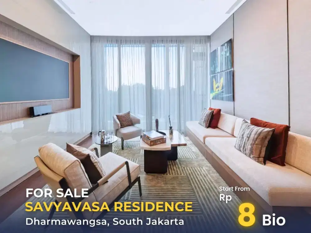 Luxury Savyavasa Apartement at Dharmawangsa 131-133m 2BR Jakarta Selatan