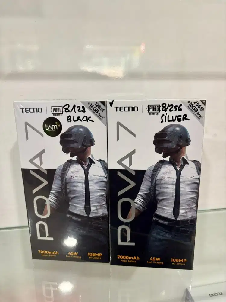 NEW POVA 7 RAM 8/256! BIG BATT 7.000mAh! HARGA TERMURAH & RESMI