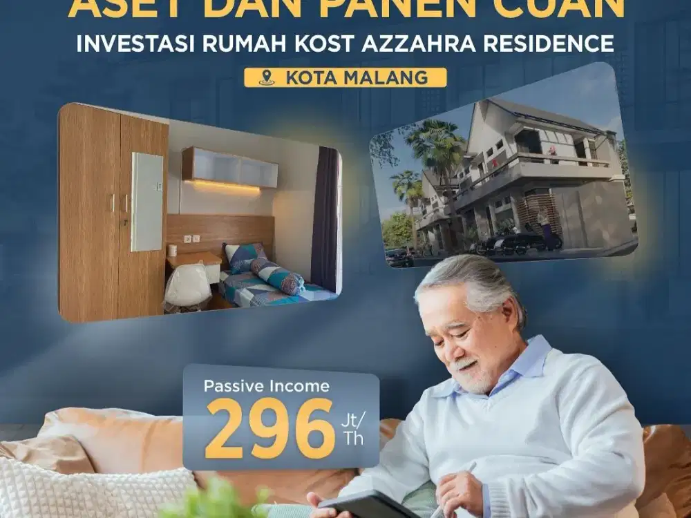 Investasi Kos Ekslusive Az Zahra Residence  di Malang Lokasi  Sangat Strategis
