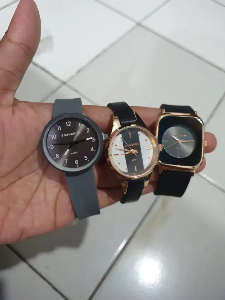 Jam tangan brun brun NEW