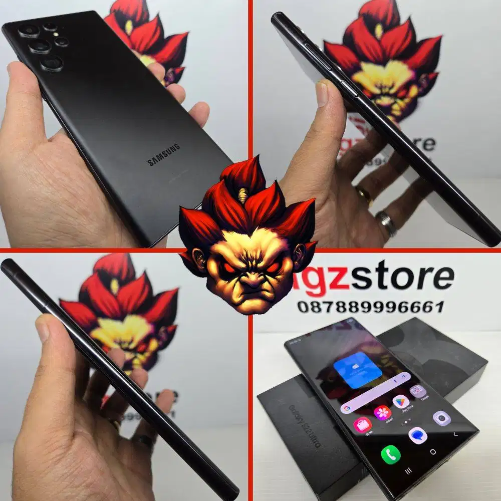 Samsung S22 ultra 128/256/512 Mulus FULLSET No Minus Siap Pakai
