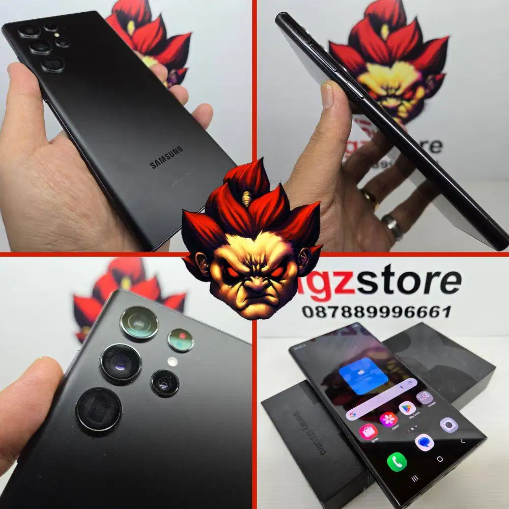 Samsung S22 ultra 128/256/512 Mulus FULLSET No Minus Siap Pakai