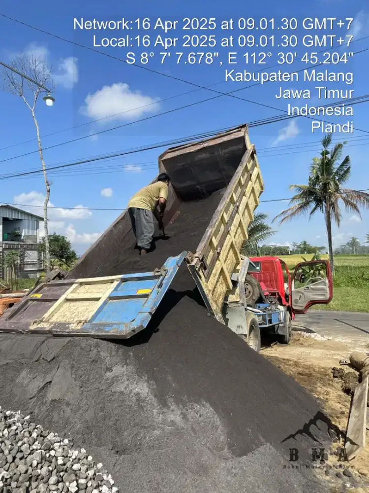 Jual Pasir Lumajang Paliran Murah Berkualitas Tinggi! Malang