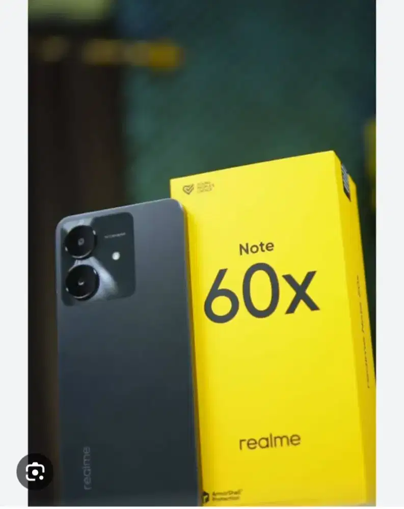 DISKON HP REALME NOTE 60X RAM 12GB (4+8) BARU SEGEL GARANSI RESMI