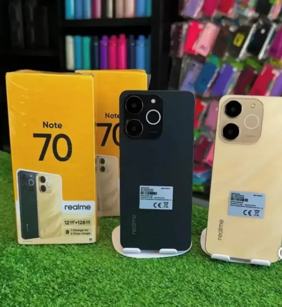 Promo Toko HP Realme Note 70 Baterai besar 6300mah Hanya 1jutaan aja