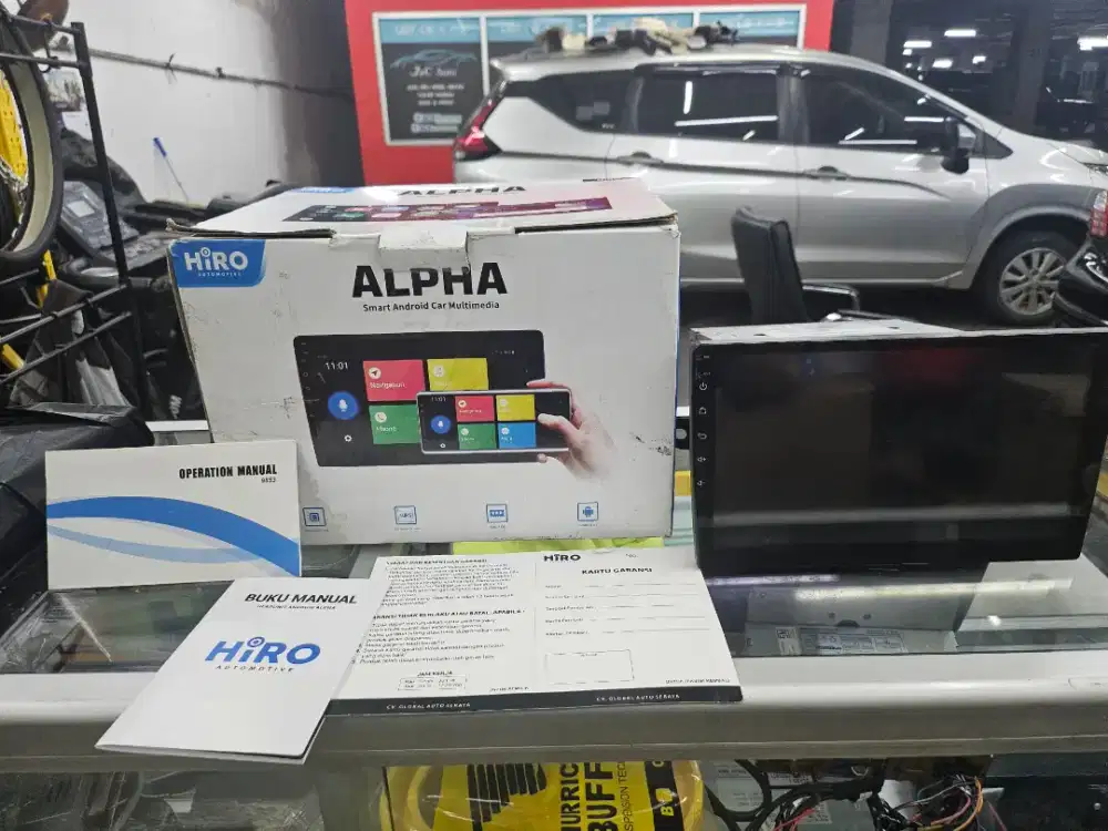Head unit Hiro alpha ram 4 enteng lancar sound joss