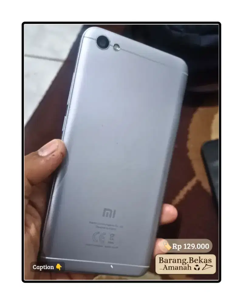 Dijual Hp xiaomi Redmi 5A kondisi mati, Harga Bersahabat