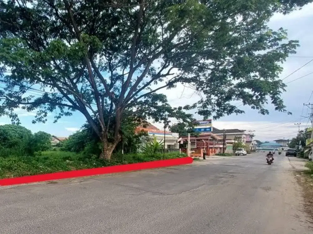 Tanah Pinggir Jalan dekat PT Pelindo Palembang