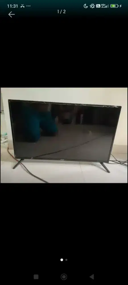 Dijual tv led digital merek aqua 32inci fulset masih kayak baru