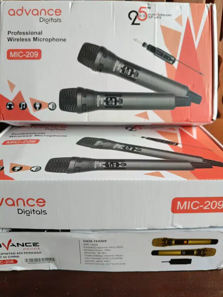 Mic Wireless Advance 209