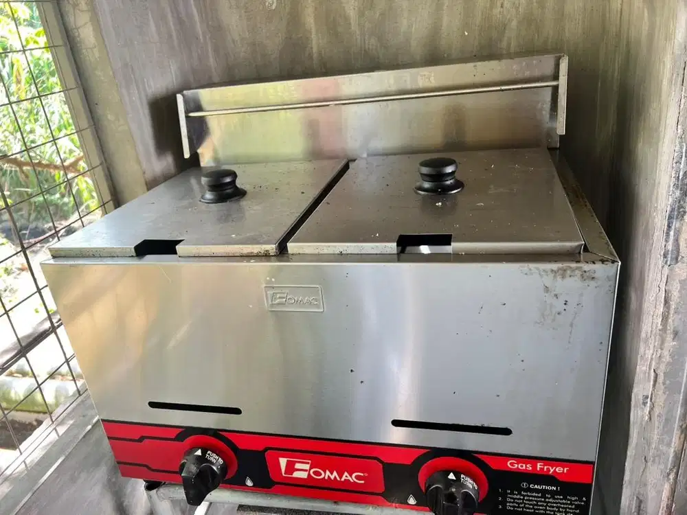 Deep fryer gas 5,5 ltr