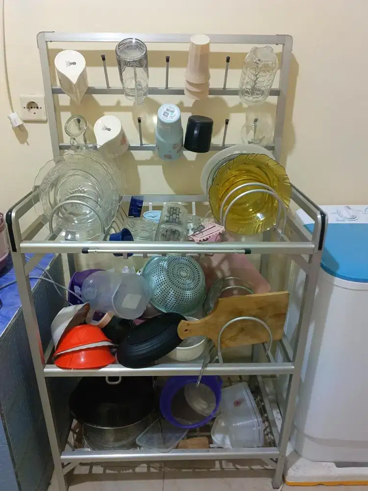 DIJUAL CEPAT RAK PIRING ALUMINIUM ( Malang Sekitar )