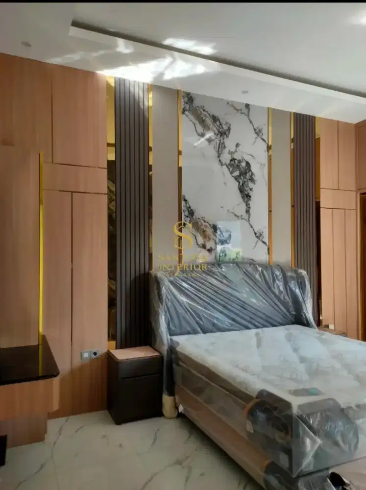 Backdrop+wallpanel dinding