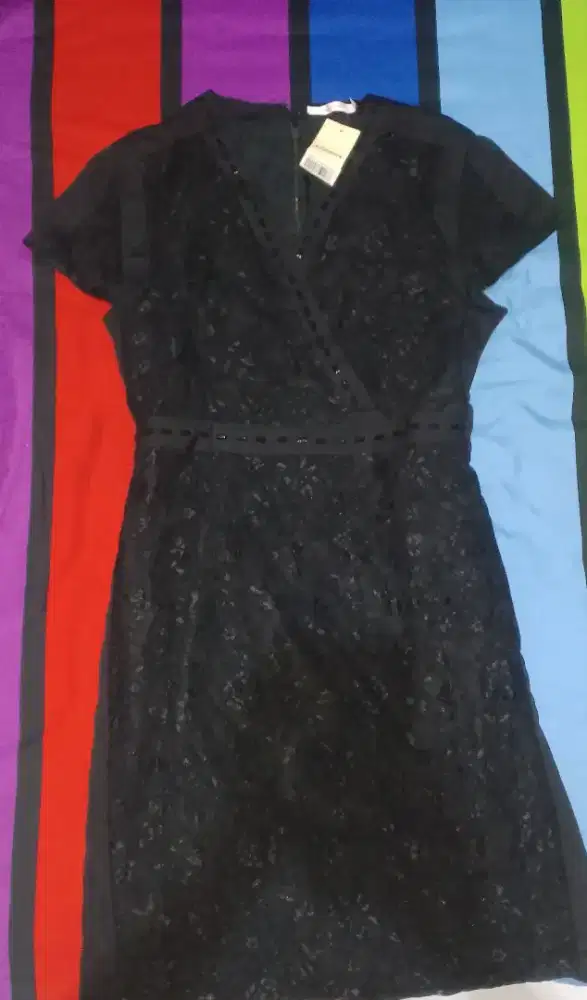 Dijual Dress Hitam Baru all size