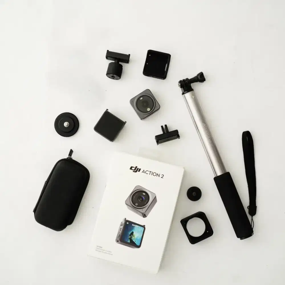 Dji Action 2 Dual screen power combo Cam Actioncam resmi 4k