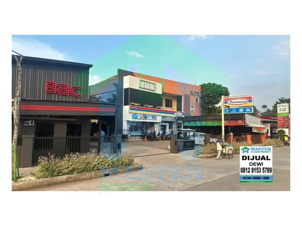 Dijual Gedung/Ruang Usaha di Sektor 9, Bintaro Tangerang Selatan