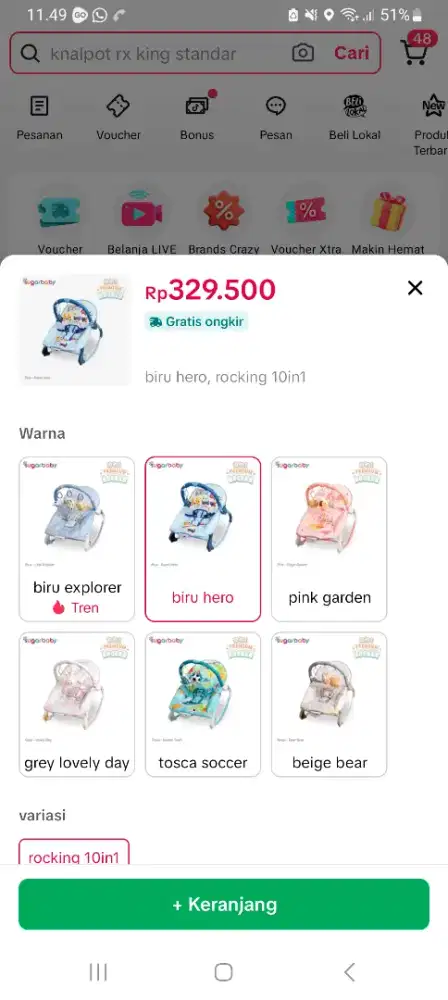Keraanjang bayi