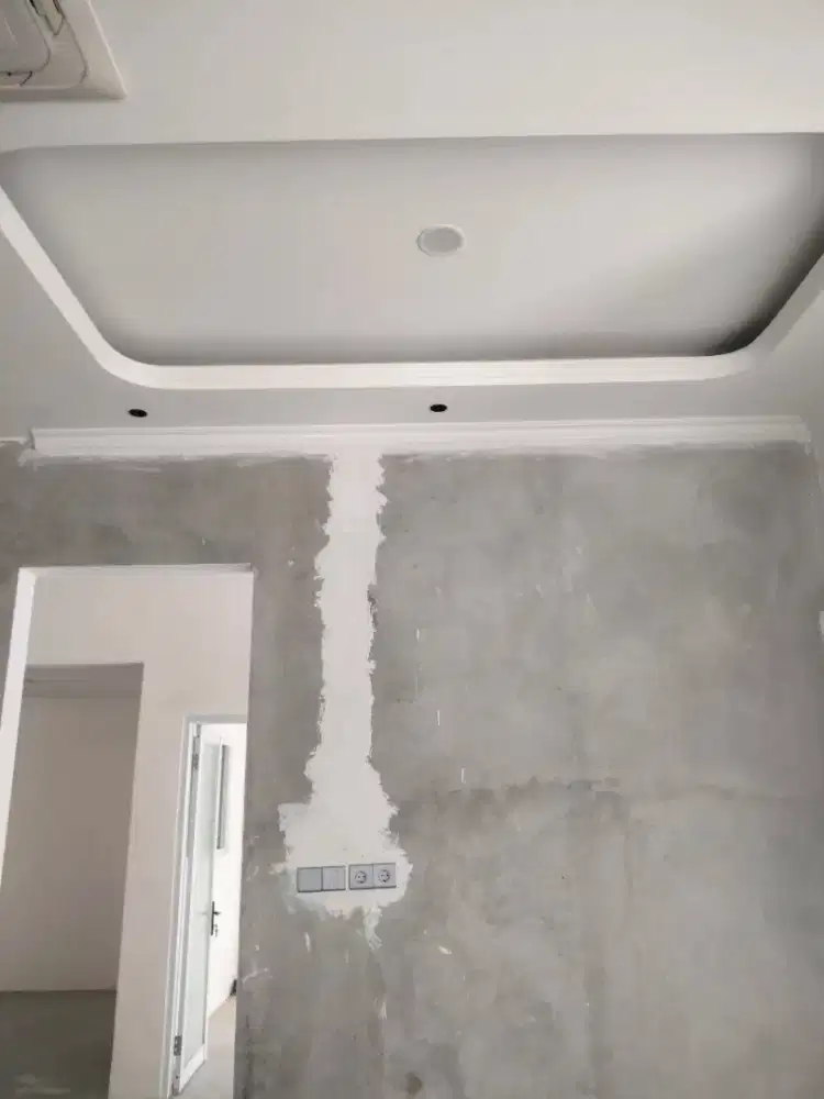 Dekorasi kantor spesialist gypsum murah pvc molding siap kerjakan