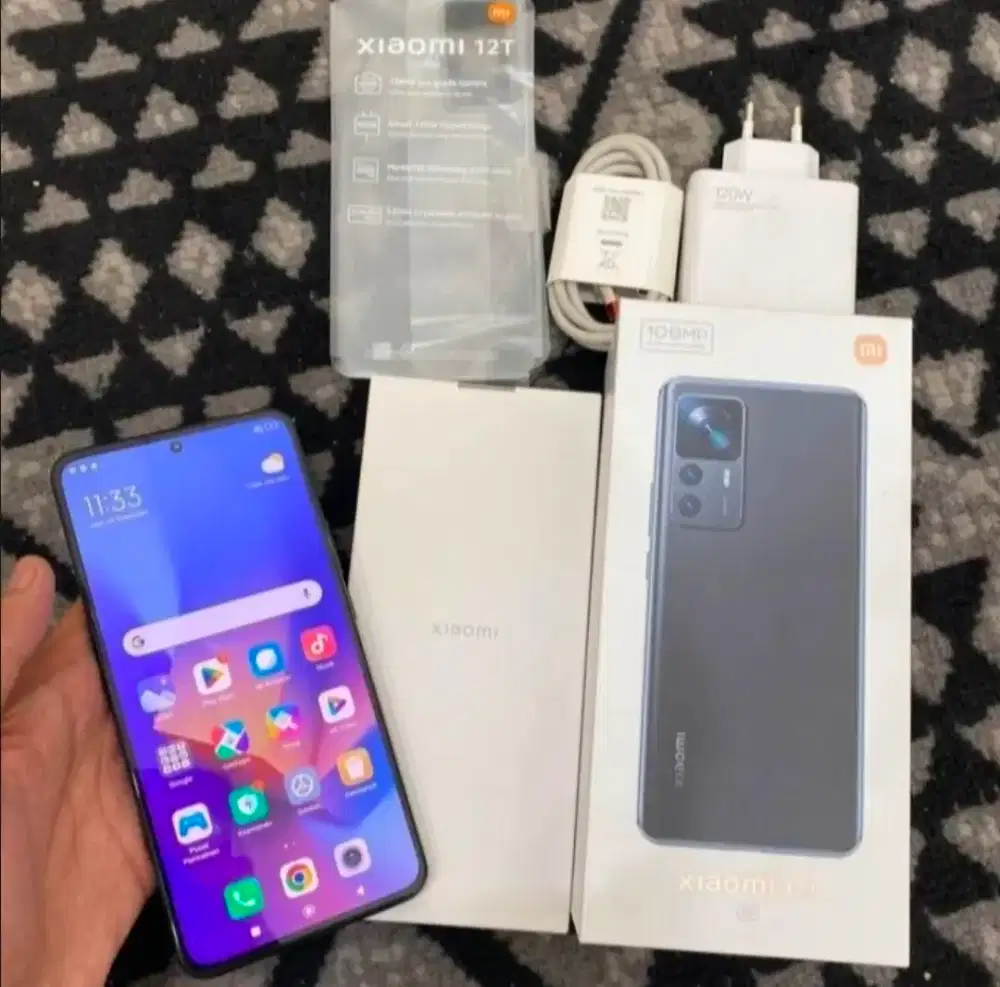 Murah hp xiaomi 12T 8/256 lkp, bs TT