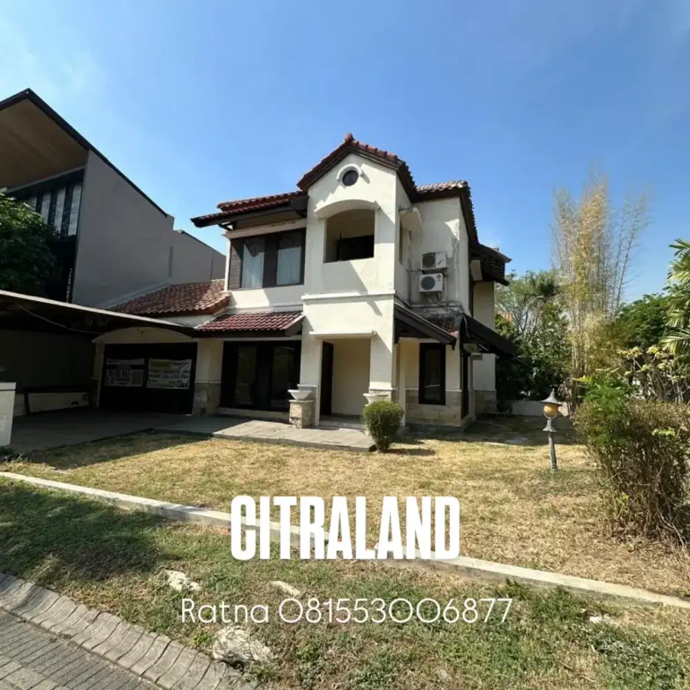 Disewa / Jual Hitung Tanah Crystal Golf Citraland