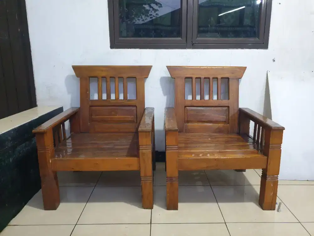 Dijual kursi meja jati