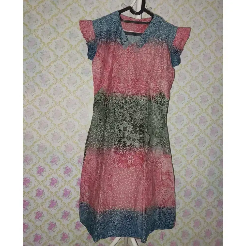 DRESS BATIK MEWAH PALING MURAH