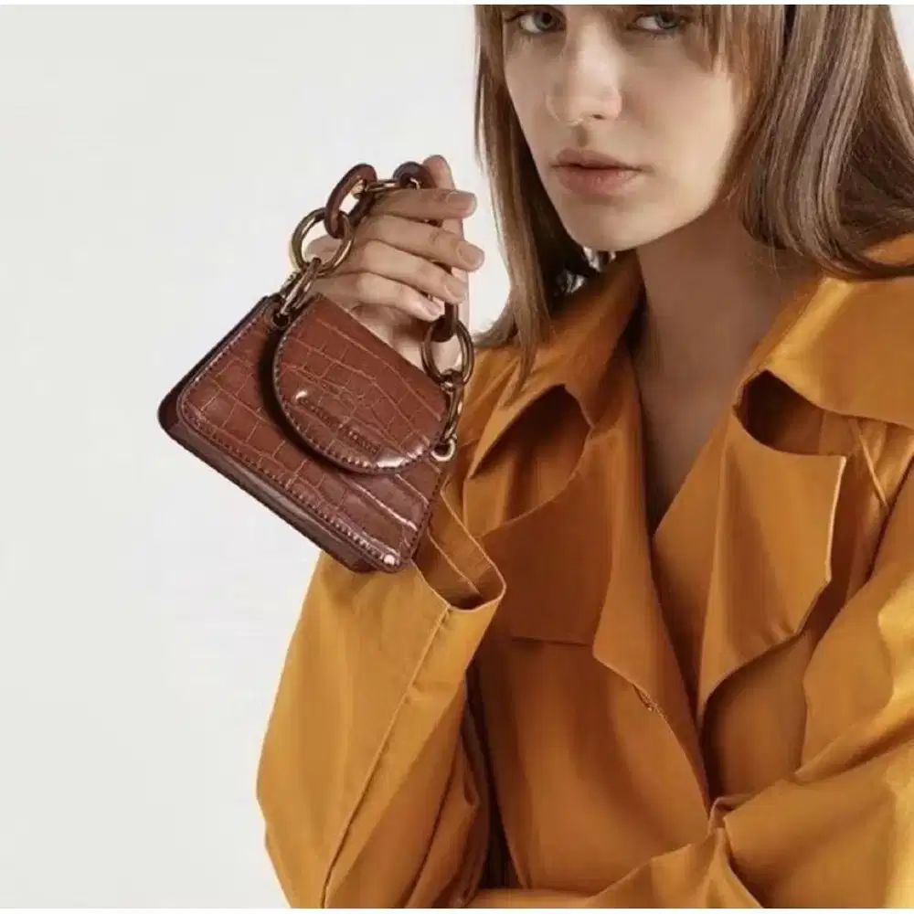 TAS CHARLES & KEITH MINI MEWAH GLAMOUR PALING MURAH